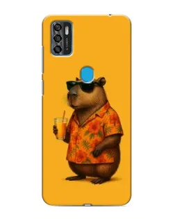 Чохол для ZTE Blade A7s 2020 з картинкою «Капібара на відпочинку»