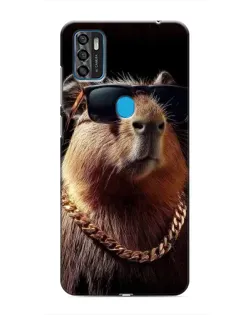 Чохол для ZTE Blade A7s 2020 з картинкою «Капібара золотий ланцюг»