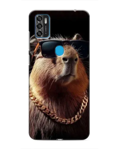 Чохол для ZTE Blade A7s 2020 з картинкою «Капібара золотий ланцюг»