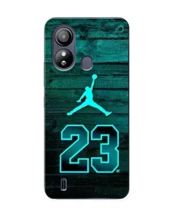 Чехол для ZTE Blade L220 с картинкой «Jordan Cyan 23»