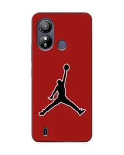 Чехол для ZTE Blade L220 с картинкой «Jordan Red Back»