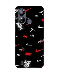 Чехол для ZTE Blade L220 с картинкой «Nike Mix Pattern»