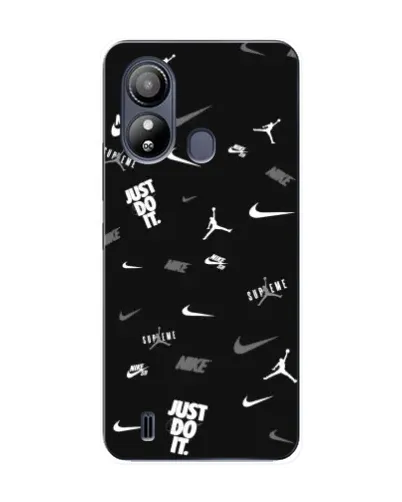 Чехол для ZTE Blade L220 с картинкой «Nike Black Pattern» Чехол для ZTE Blade L220 с картинкой «Nike Black Pattern»