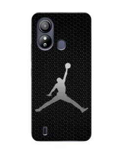 Чехол для ZTE Blade L220 с картинкой «Jordan Dark Carbon»