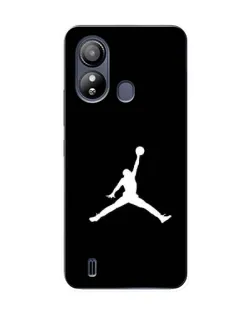 Чехол для ZTE Blade L220 с картинкой «Jordan Silhouette»