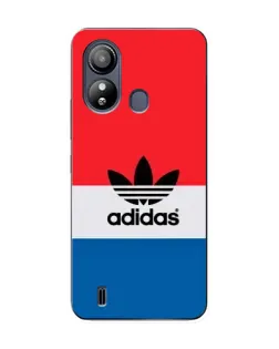 Чехол для ZTE Blade L220 с картинкой «Ретро блоки Adidas»