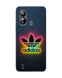 Чехол для ZTE Blade L220 с картинкой «Неоновый Adidas»