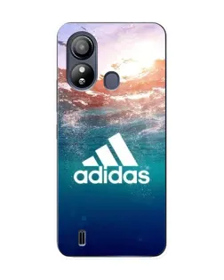 Чехол для ZTE Blade L220 с картинкой «Океанская глубина адидас»