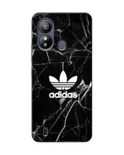 Чехол для ZTE Blade L220 с картинкой «Белый мрамор Adidas»
