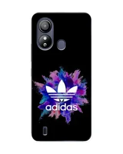 Чехол для ZTE Blade L220 с картинкой «Взрыв красок Adidas»