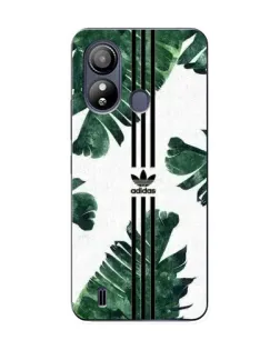 Чехол для ZTE Blade L220 с картинкой «Пальмовые листья адидас»