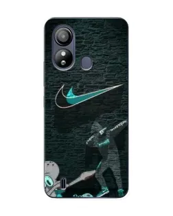 Чехол для ZTE Blade L220 с картинкой «Спортивный арт Nike»
