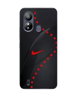 Чехол для ZTE Blade L220 с картинкой «Абстрактный дизайн Nike»