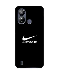 Чехол для ZTE Blade L220 с картинкой «Минимализм от Nike»
