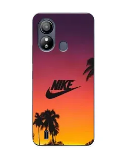 Чехол для ZTE Blade L220 с картинкой «Nike на закате солнца»
