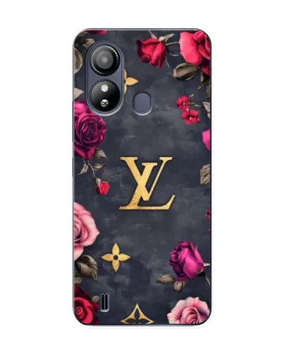 Чехол для ZTE Blade L220 с картинкой «Цветочный Louis Vuitton»