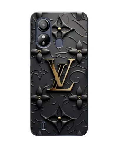 Чехол для ZTE Blade L220 с картинкой «Кожаная текстура LV»