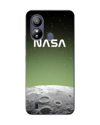 Чехол для ZTE Blade L220 с картинкой «NASA — лунный градиент»