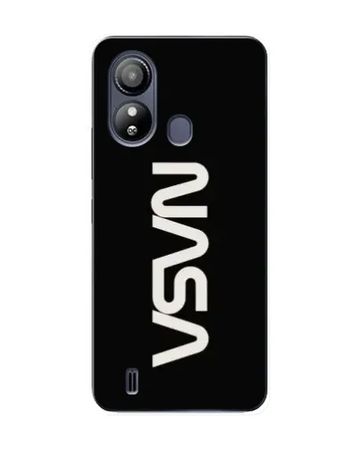 Чехол для ZTE Blade L220 с картинкой «NASA — вертикальный логотип»