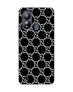 Чехол для ZTE Blade L220 с картинкой «Gucci — сетчатый паттерн»