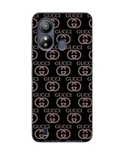 Чехол для ZTE Blade L220 с картинкой «Классическая монограмма Gucci»