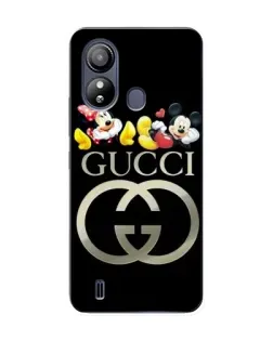 Чехол для ZTE Blade L220 с картинкой «Gucci — герои Disney»