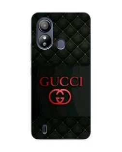 Чехол для ZTE Blade L220 с картинкой «Gucci — стеганый черный»