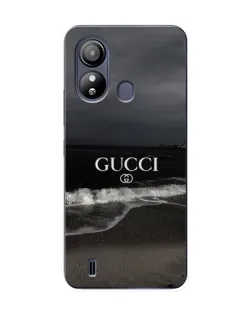 Чехол для ZTE Blade L220 с картинкой «Gucci — морской прибой»