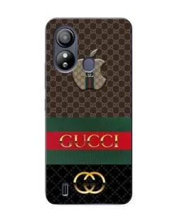 Чехол для ZTE Blade L220 с картинкой «Gucci — брендированный десерт»