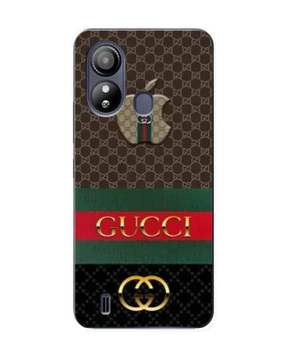 Чехол для ZTE Blade L220 с картинкой «Gucci — брендированный десерт»