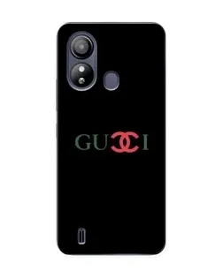 Чехол для ZTE Blade L220 с картинкой «Gucci — красный градиент»
