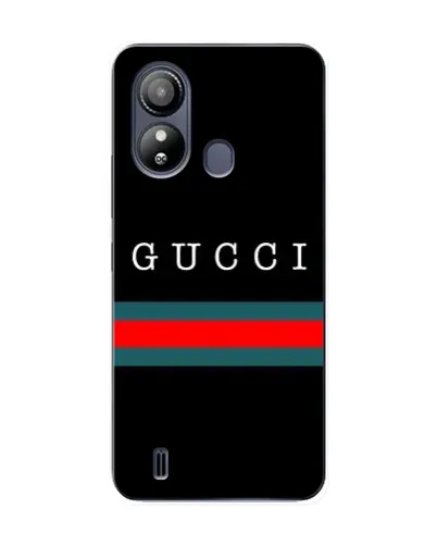 Чехол для ZTE Blade L220 с картинкой «Gucci — красный пояс»
