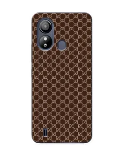 Чехол для ZTE Blade L220 с картинкой «Gucci — шоколадная сетка» Чехол для ZTE Blade L220 с картинкой «Gucci — шоколадная сетка»