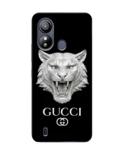 Чехол для ZTE Blade L220 с картинкой «Gucci — серебряный лев» Чехол для ZTE Blade L220 с картинкой «Gucci — серебряный лев»
