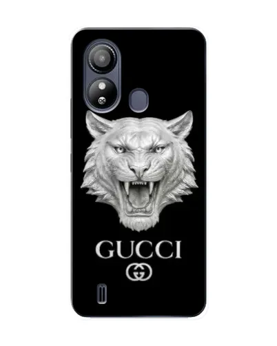 Чехол для ZTE Blade L220 с картинкой «Gucci — серебряный лев» Чехол для ZTE Blade L220 с картинкой «Gucci — серебряный лев»