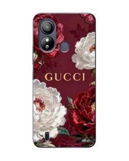 Чехол для ZTE Blade L220 с картинкой «Gucci — бордовые розы» Чехол для ZTE Blade L220 с картинкой «Gucci — бордовые розы»