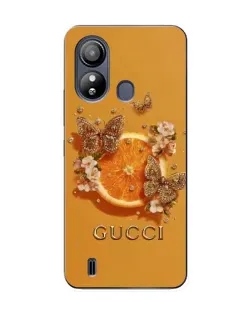 Чехол для ZTE Blade L220 с картинкой «Gucci — золотые бабочки» Чехол для ZTE Blade L220 с картинкой «Gucci — золотые бабочки»