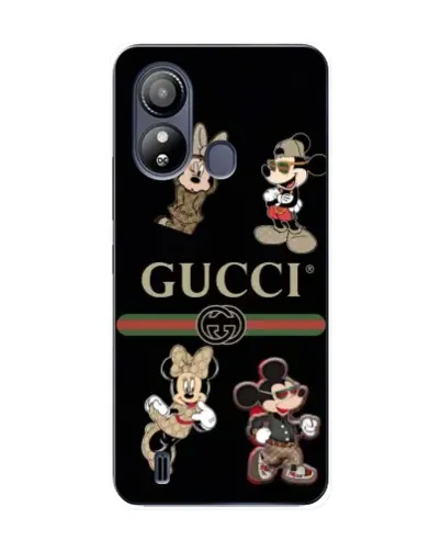 Чехол для ZTE Blade L220 с картинкой «Gucci — герои Disney и монограмма» Чехол для ZTE Blade L220 с картинкой «Gucci — герои Disney и монограмма»