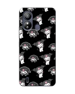 Чехол для ZTE Blade L220 с картинкой «Черный паттерн Kuromi» Чехол для ZTE Blade L220 с картинкой «Черный паттерн Kuromi»