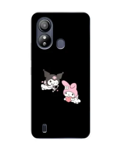 Чехол для ZTE Blade L220 с картинкой «My Melody и Kuromi»