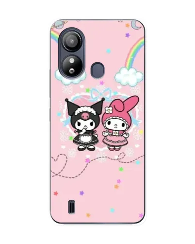 Чехол для ZTE Blade L220 с картинкой «My Melody и Kuromi»