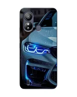 Чохол для ZTE Blade L220 з картинкою «Погляд BMW з синіми фарами» Чохол для ZTE Blade L220 з картинкою «Погляд BMW з синіми фарами»
