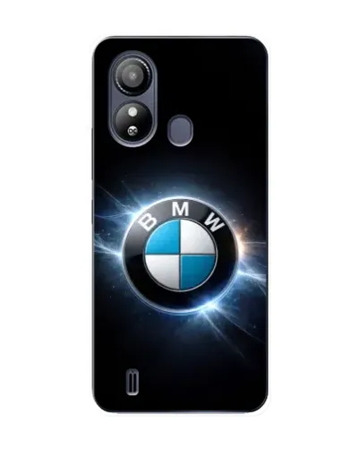Чохол для ZTE Blade L220 з картинкою «BMW — неонове сяйво»