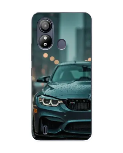 Чохол для ZTE Blade L220 з картинкою «BMW у вогнях міста»