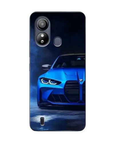 Чохол для ZTE Blade L220 з картинкою «Блакитна BMW M4»