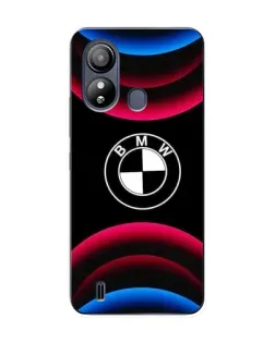 Чохол для ZTE Blade L220 з картинкою «Логотип BMW та неонові дуги»