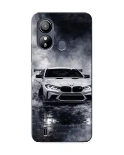 Чохол для ZTE Blade L220 з картинкою «BMW крізь туман»