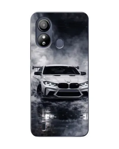 Чохол для ZTE Blade L220 з картинкою «BMW крізь туман»
