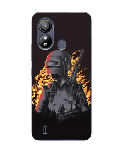 Чехол для ZTE Blade L220 с картинкой «PUBG — огненный силуэт» Чехол для ZTE Blade L220 с картинкой «PUBG — огненный силуэт»