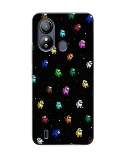 Чохол для ZTE Blade L220 з картинкою «Екіпаж Among Us»